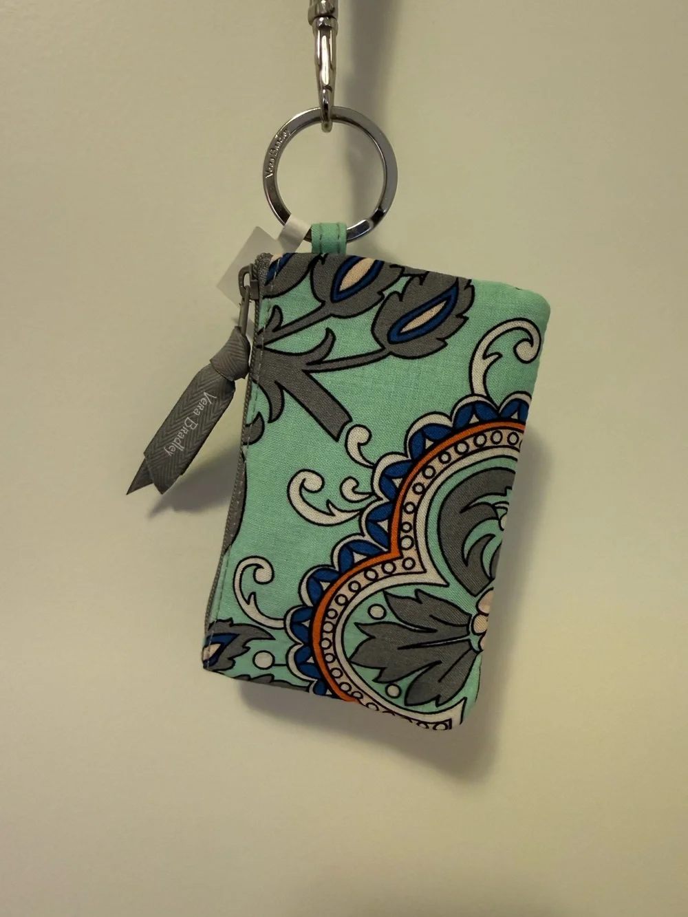 Vera Bradley Lanyard/Card Wallet in “Fan Flowers” Pattern (Now Retired) - *NWT*